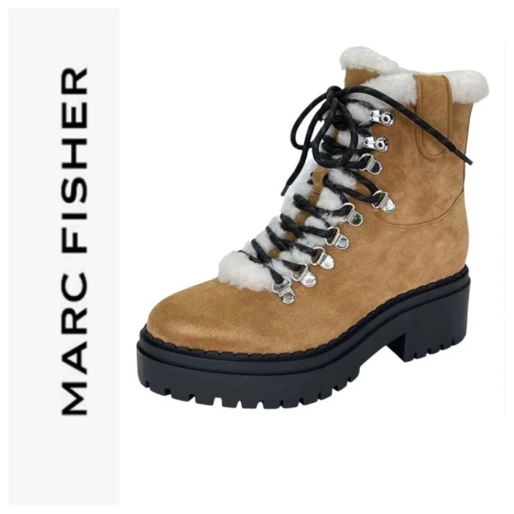Marc Fisher LTD  Nalina Suede/Shearling Boot